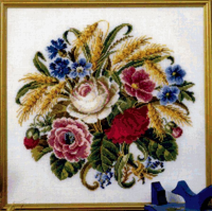 Розы - розы, цветы, винтаж - предпросмотр