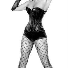 Схема вышивки «девушка»