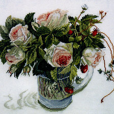 Схема вышивки «Розы»