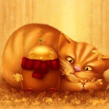 Схема вышивки «рыжик»