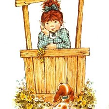 Схема вышивки «Детство»