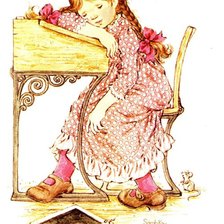 Схема вышивки «Детство»