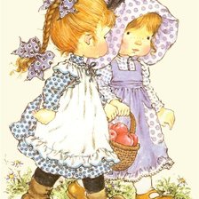 Схема вышивки «Детство»