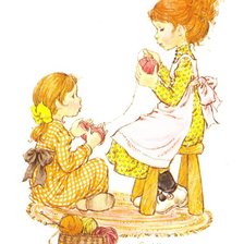 Схема вышивки «Детство»