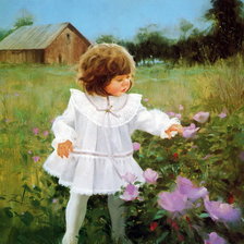 Схема вышивки «ребёнок»