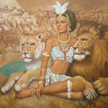 Схема вышивки «картина»