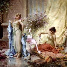 Схема вышивки «Античность»