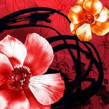 Схема вышивки «)))»