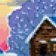 Предпросмотр схемы вышивки «зима» (№201672)