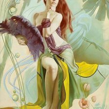 Схема вышивки «Богиня»