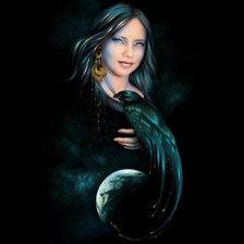 Схема вышивки «Богиня»