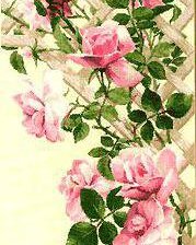 Схема вышивки «цветы»