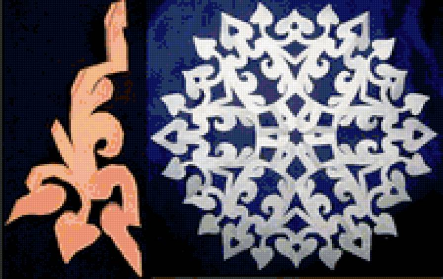 снежинки - снежинки - предпросмотр