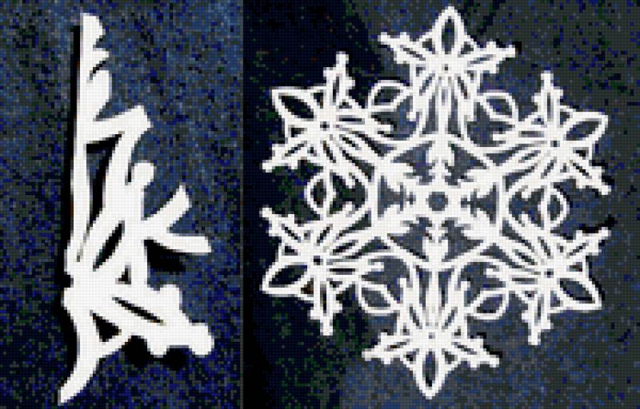 снежинки - снежинки - предпросмотр