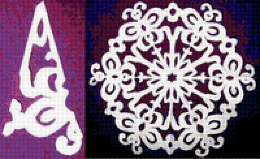 снежинки - снежинки - предпросмотр