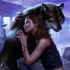 Схема вышивки «девушка»