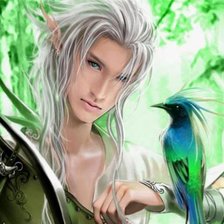 Схема вышивки «эльф»