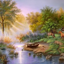 Схема вышивки «лето»