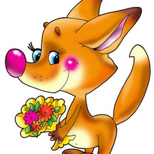 Схема вышивки «поздравлялка»