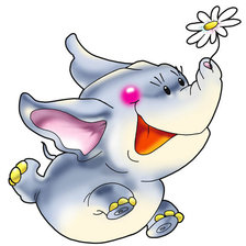 Схема вышивки «слоник»