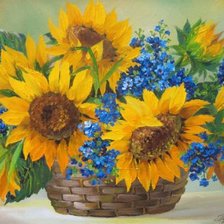 Схема вышивки «букет»