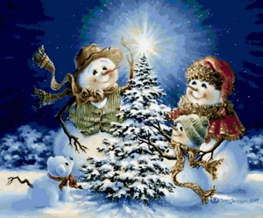 №202609 - зима, дона гелсингер, новый год - предпросмотр