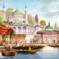 Схема вышивки «восток»