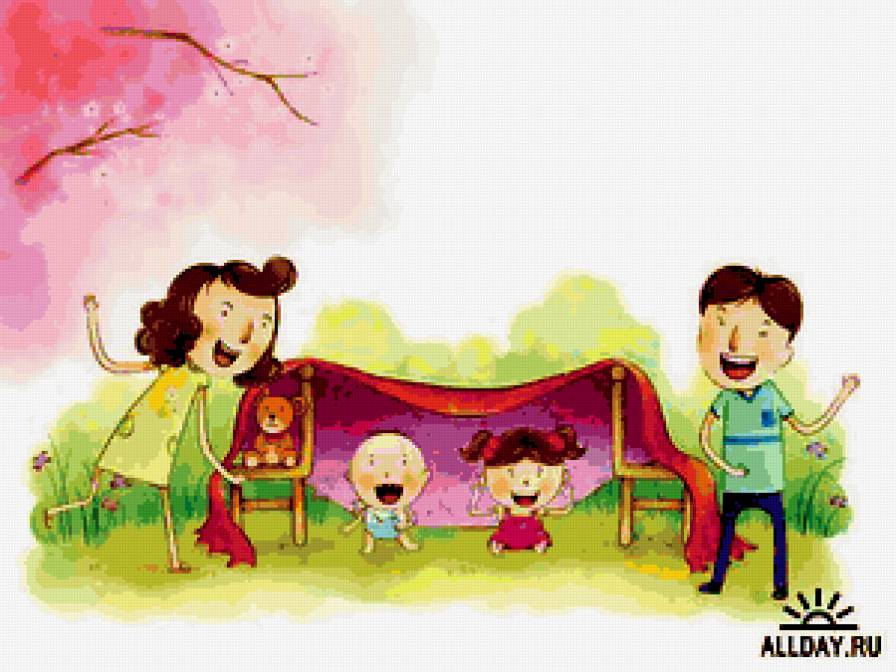 семья - дети, счастье, любовь - предпросмотр