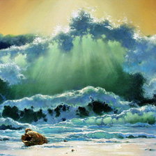 Схема вышивки «дары моря»