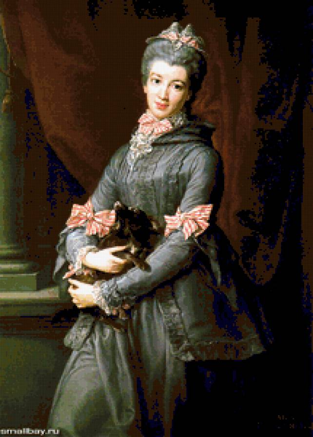 Помпео Батони Портрет баронессы леди Мери Фокс.jpg - девушка, люди, портрет, женщина, картина. - предпросмотр