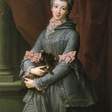 Схема вышивки «Помпео Батони Портрет баронессы леди Мери Фокс.jpg»