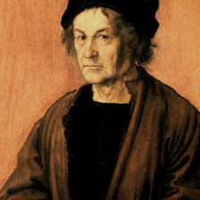 Схема вышивки «Альбрехт Дюрер.Отец Дюрера в 70 лет.»