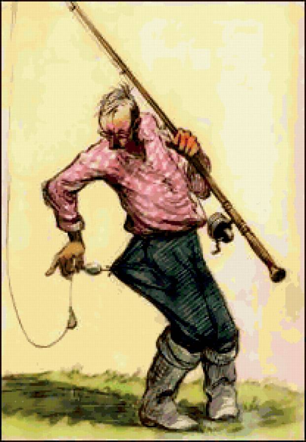 клюет? - рыбалка.мужчина - предпросмотр