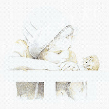 Схема вышивки «девочка»