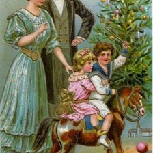 Схема вышивки «Рождество»