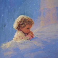 Схема вышивки «Молитва»