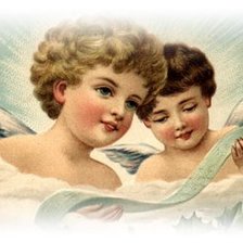 Схема вышивки «Ангелочки»