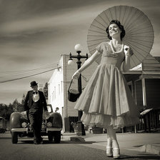 Схема вышивки «Милое ретро»