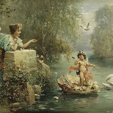 Схема вышивки «Ангелочек»