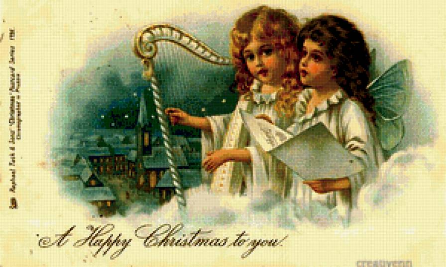 Ангелочки - ангелочки, ангел, купидон, античность, херувим, ангелочек - предпросмотр