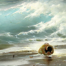 Схема вышивки «дары моря»