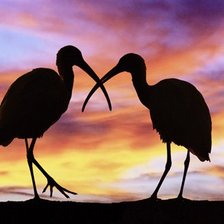 Схема вышивки «Закат»