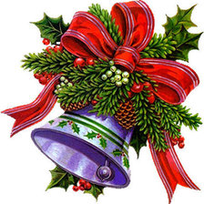 Схема вышивки «новогодний колокольчик»