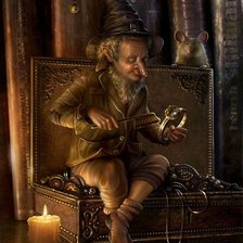 Схема вышивки «gnome»