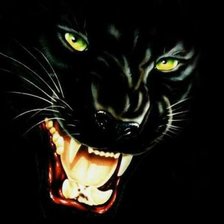 Схема вышивки «Оскал»