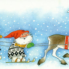 Схема вышивки «гномики ч.1»