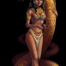 Схема вышивки «кобра»