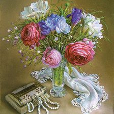 Схема вышивки «натюрморт»