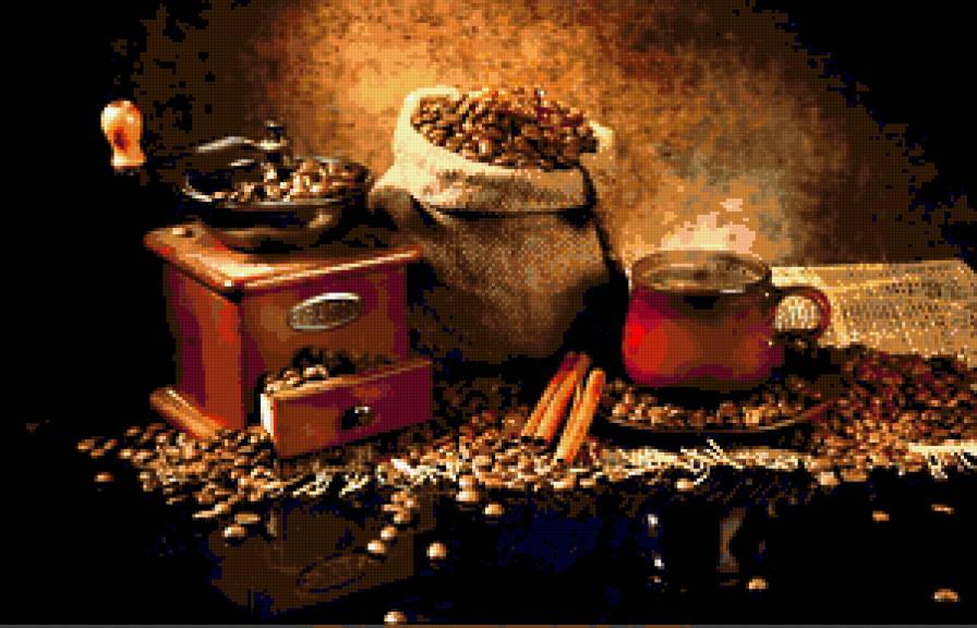 №204407 - чашка, натюрморт, картинка, кофе - предпросмотр