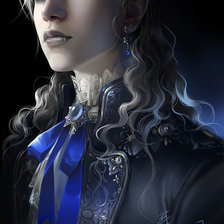 Схема вышивки «Презрение»